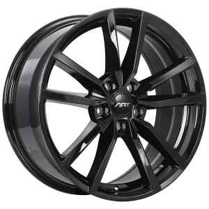 ART – Replica 75 – Black – 16″x7″ 45mm – All weather Wheels – R7516001